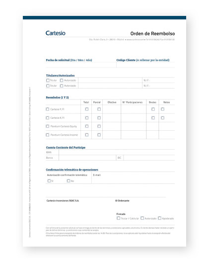 Orden de Reembolso